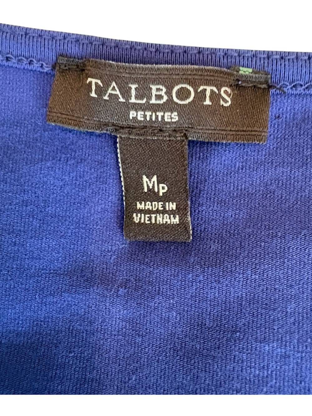 Talbots Stretch Knit Top - Picture 6 of 7